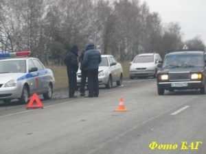 Полицейский из Якутии врезался на Тойоте в брянского полицейского