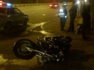 В Брянске разбился мотоциклист