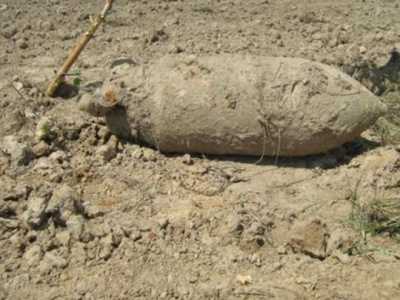 В Рогнединском районе уничтожили 100-килограммовую бомбу
