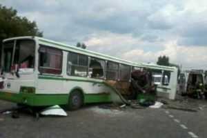 Автобусом, в который врезался «КамАЗ»  под  Подольском,  управлял житель Брянска
