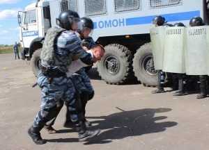 Брянская полиция провела антитеррористические учения