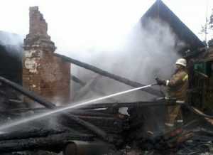 В брянском поселке Кокоревка при пожаре погибли два человека