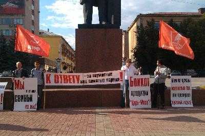 В Брянске призвали бойкотировать продукты «Царь-мяса» за выходку с поросятами