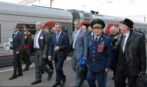 В Брянск прибыл Поезд памяти