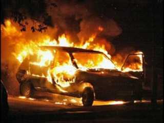На трассе «Брянск – Дятьково»  водитель заживо сгорел в машине