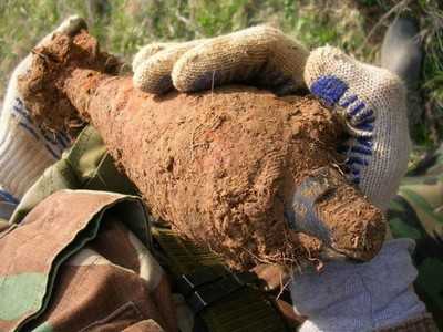 На стройке в Брянске нашли мину