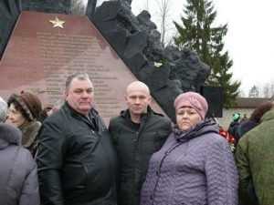 Из Пскова вернулись родственники брянских героев, погибших в Чечне