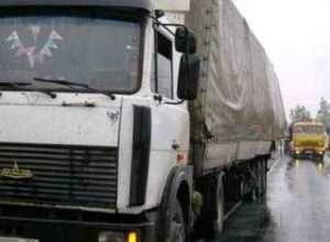 На трассе Брянск – Новозыбков столкнулись два белорусских грузовика