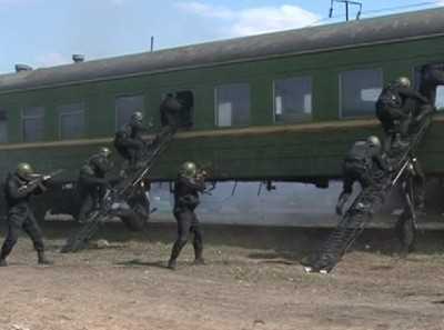 Брянская полиция провела учения на железной дороге