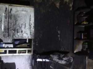 В Севске подожгли жилой дом