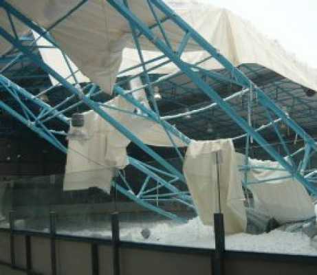 Ледовый дворец в Брянске снова может рухнуть