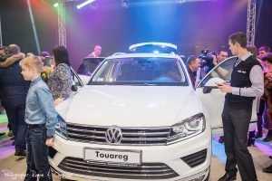 В Брянске презентовали новый Volkswagen Touareg