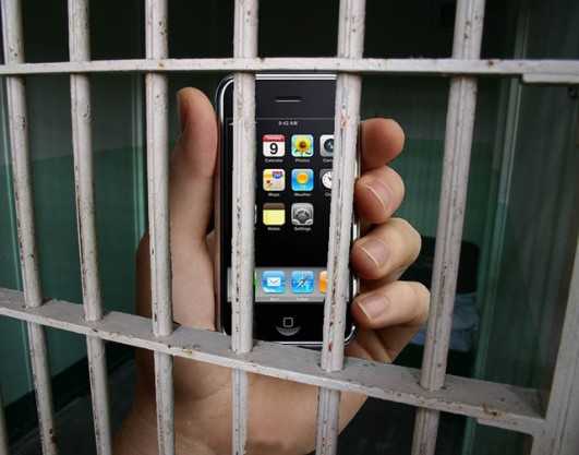 За сутки брянским зекам незаконно подбросили 36 мобильников
