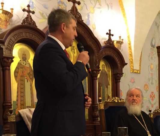 Брянский глава Александр Богомаз встретился с Патриархом Кириллом