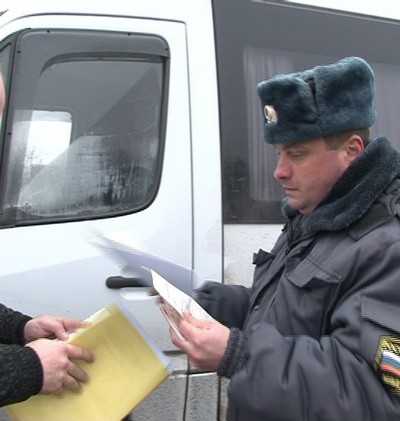В Брянске задержали лишенного «прав» водителя маршрутки