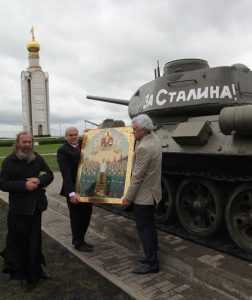 Брянские изборцы побывали у белгородцев с иконой «Победа»