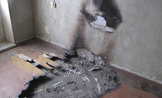Брянцы сумели потушить пожар в своей квартире