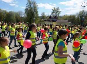 Брянские школьники танцами поддержали безопасность на дорогах