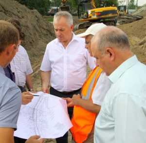 На путепроводе около вокзала Брянск – I начались строительные работы