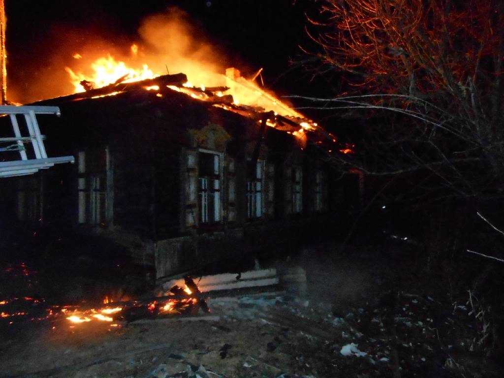 Спасатели потушили пожар в брянской деревне
