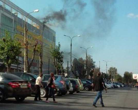 В брянском ТРЦ Тимошковых потушили горевший мусор