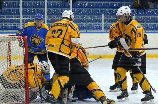 Хоккейный «Брянск» обменялся победами с «Драгунами»