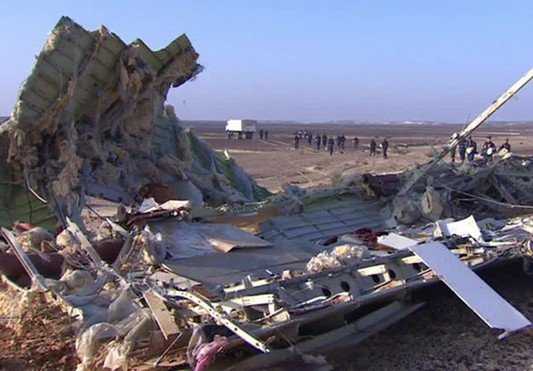 Российский самолет в Египте был взорван