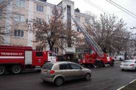 В центре Брянска произошел пожар в многоэтажном доме