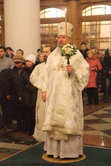 В брянском Кафедральном соборе митрополит совершил Всенощное бдение