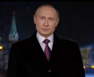 Президент в новогоднем поздравлении поднял тост за процветание России