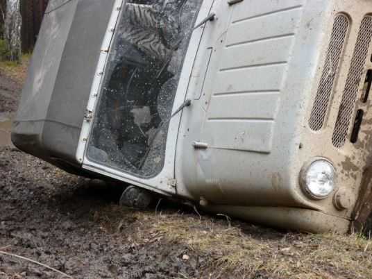 На брянской трассе разбился ехавший в Киев «УАЗ»