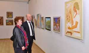 В Брянске открылась выставка памяти художника Владимира Саможенова