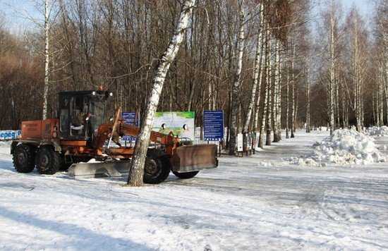 Для брянской «Лыжни России» 60 грузовиков привезли снег