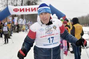 Виктор Гринкевич отстоял честь брянского бизнеса на «Лыжне России»