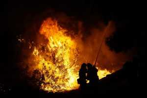 За ночь в Брянске два пожара случилось на одной улице