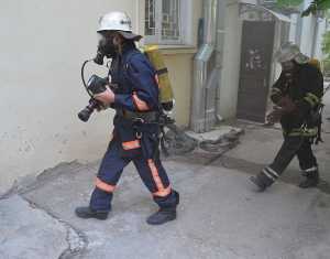 В брянском магазине «Пятерочка» случился пожар