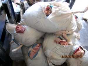 Брянские таможенники выловили 5 тонн незалежного мяса