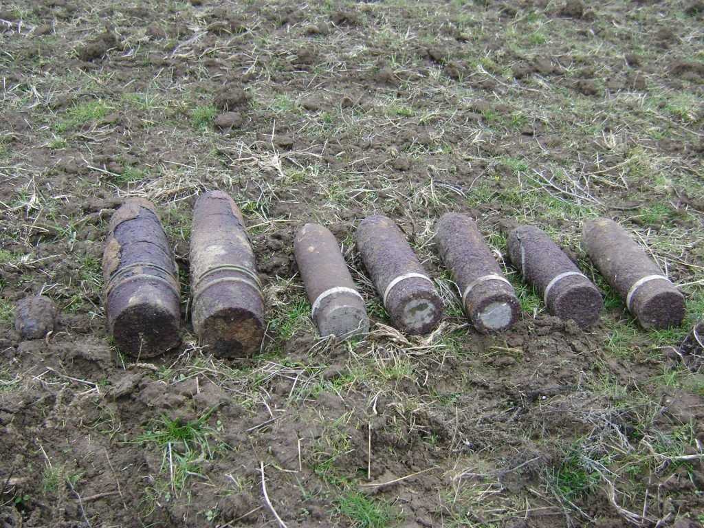 У брянских Красных Партизан отыскали 20 снарядов