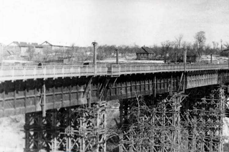 70 лет назад в Брянске открылся мост через Верхний Судок