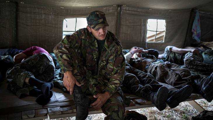 На Украине спилась целая войсковая часть