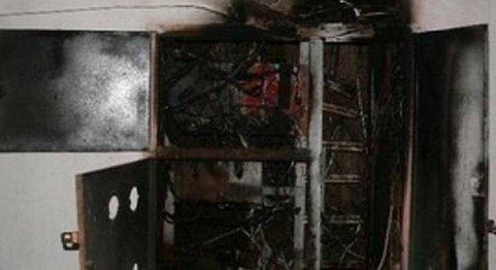 В брянской деревне едва не сгорел трансформатор