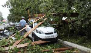 Появились новые снимки ураганных разрушений в Почепе Брянской области