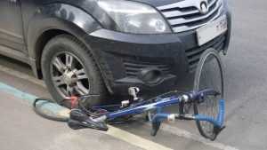 В Брянске на Речной водитель разбил лоб велосипедисту