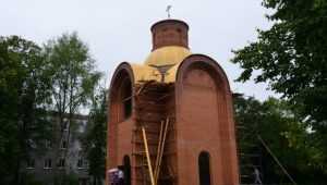 В Брянске освятят крест и купол храма на Кургане Бессмертия