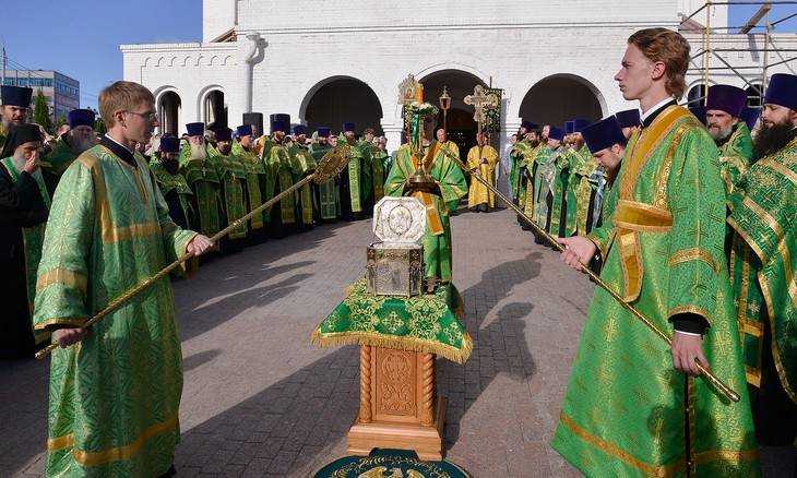 В Брянск принесены мощи преподобного Силуана Афонского