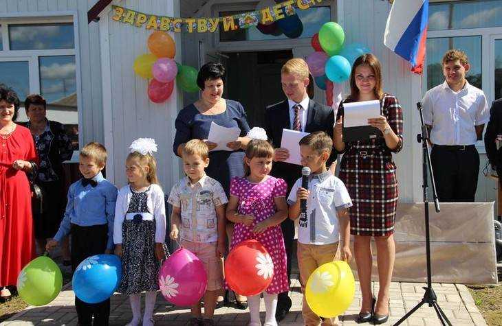 В Севском районе для маленьких брянцев открыли новый сад