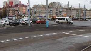 Утренние пробки выявили недостатки кольца в Брянске у «Полтинника»