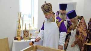 Митрополит Брянский и Севский Александр освятил новый храм