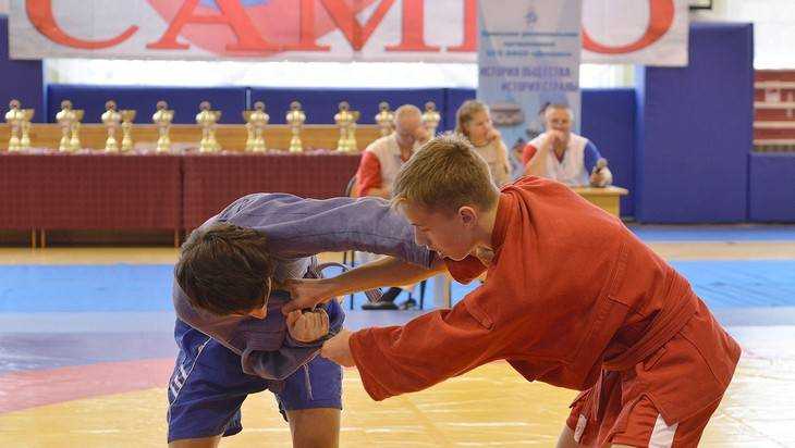 В Брянске прошел открытый турнир по самбо среди юношей