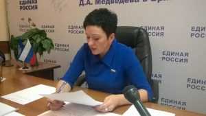 Валентина Миронова  выслушала обращения жителей Брянщины
